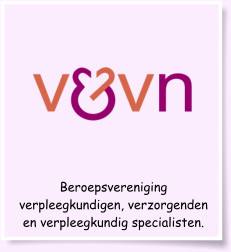 Beroepsvereniging verpleegkundigen, verzorgenden en verpleegkundig specialisten.